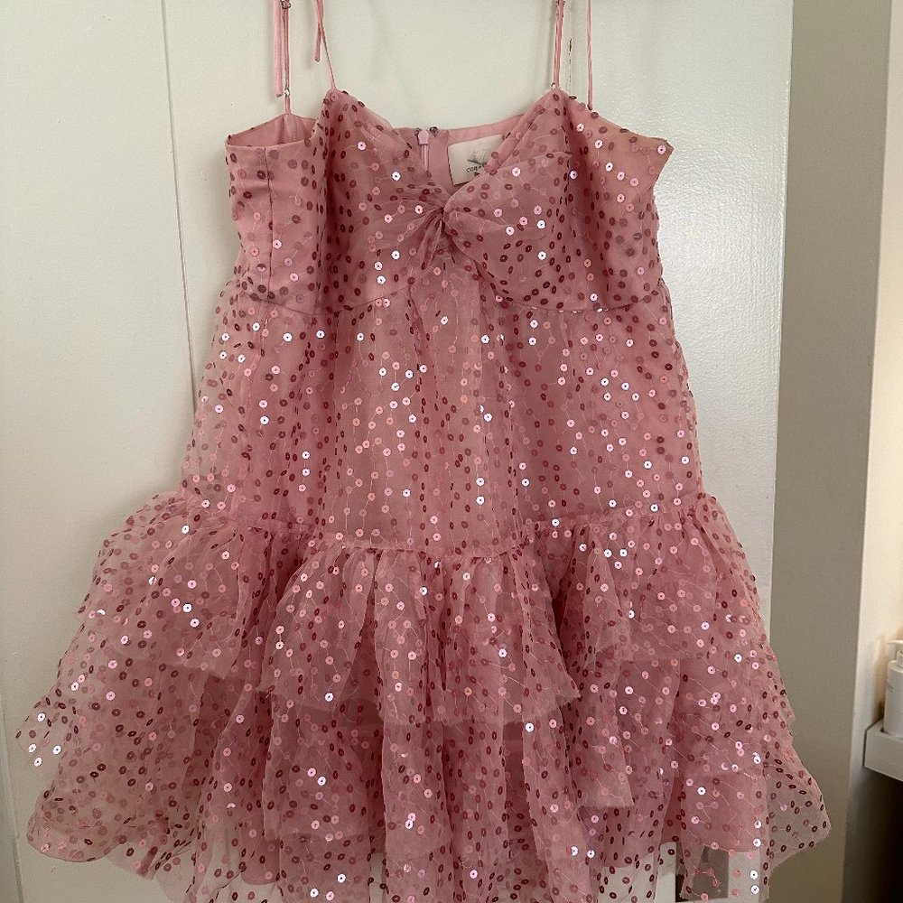 Cinq a Sept Jae Dress- Pink Quartz, 12